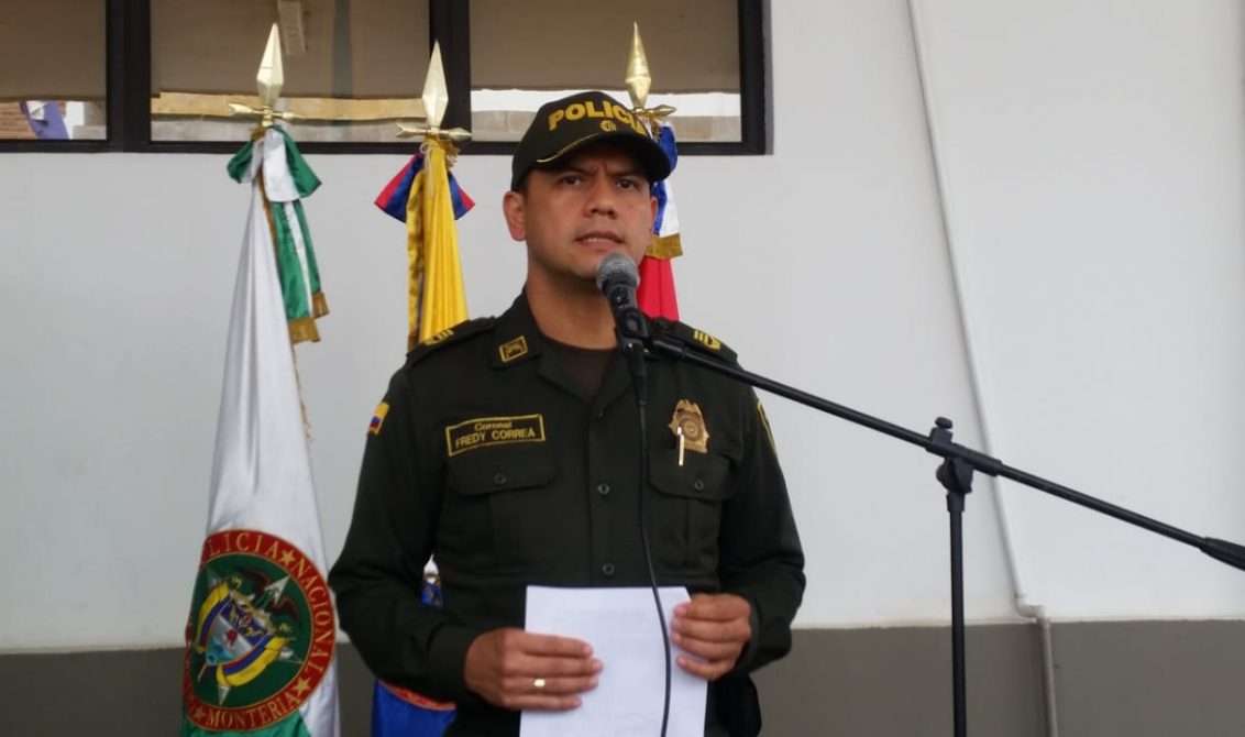 El coronel Fredy Correa Ahumada ya no estará al frente de la Memot