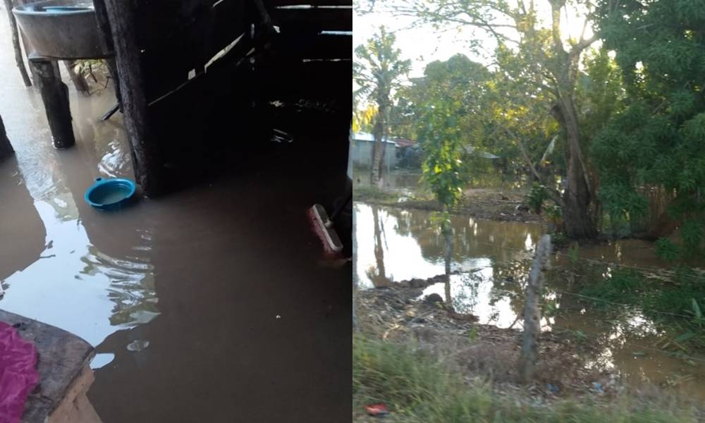 Más de 90 familias damnificadas tras fuertes lluvias en San Bernardo del Viento