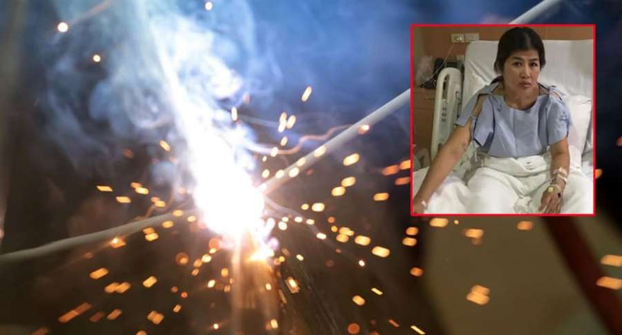 Mujer sobrevivió a una descarga eléctrica de 22.000 voltios