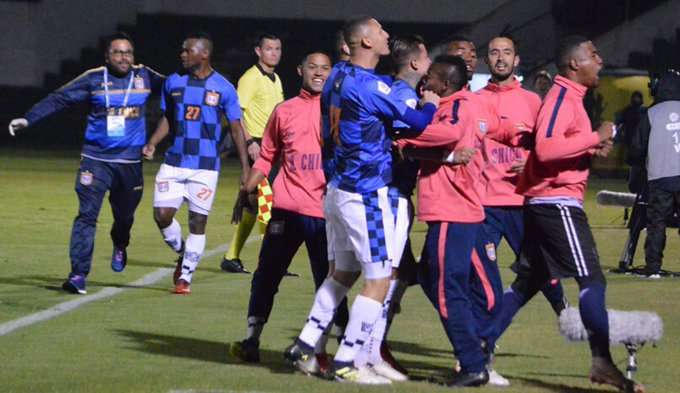 Celebran los ajedrezados, Chicó vuelve a la Primera División del FPC