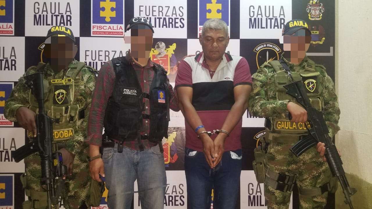 Cayó alias ‘Chitiva’, despiadado sicario del Clan del Golfo