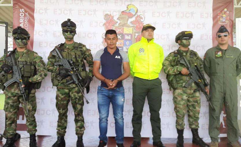 Capturan a jefe de finanzas del ELN en el Cauca