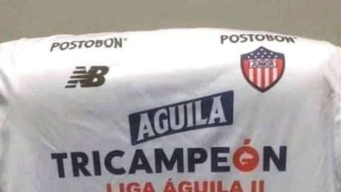 ¿Se creen campeones? Junior tendría lista la camiseta con la que celebraría su tricampeonato en caso de ganarle al América