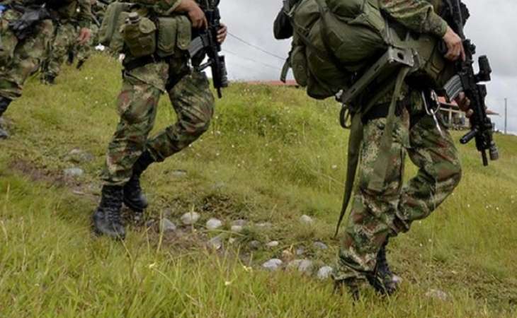 Ocho soldados resultaron heridos tras caer en campo minado en Bolívar