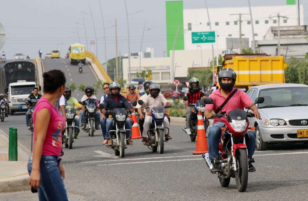 El 31 de diciembre motociclistas sí podrán transitar con parrilleros en Montería