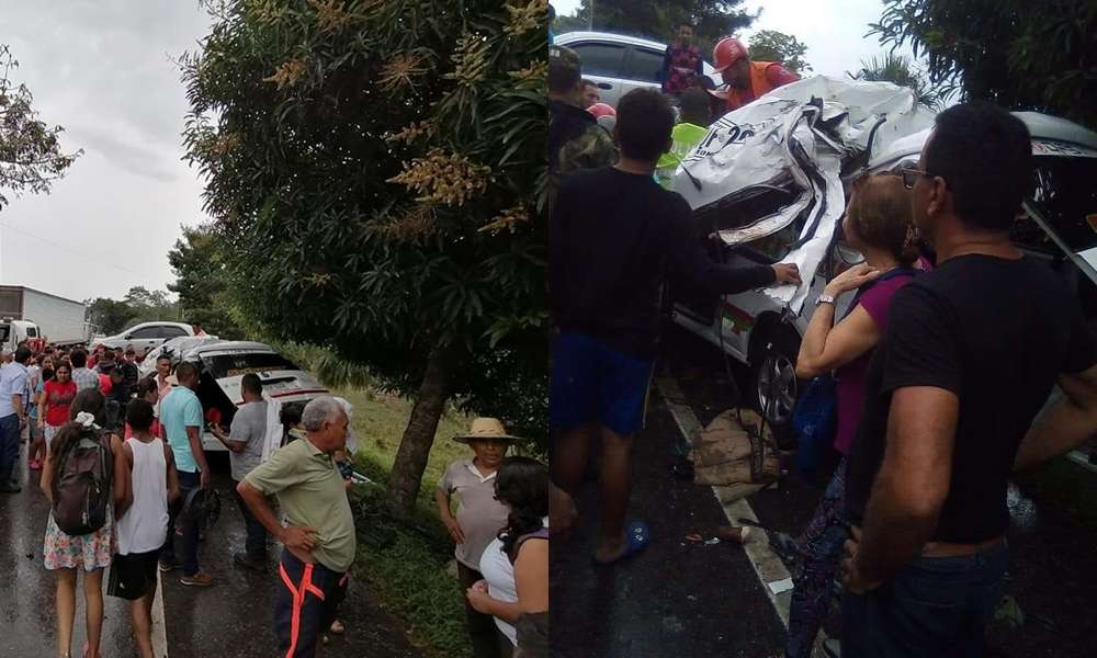 Terrible accidente de tránsito dejó varios muertos en La Ye
