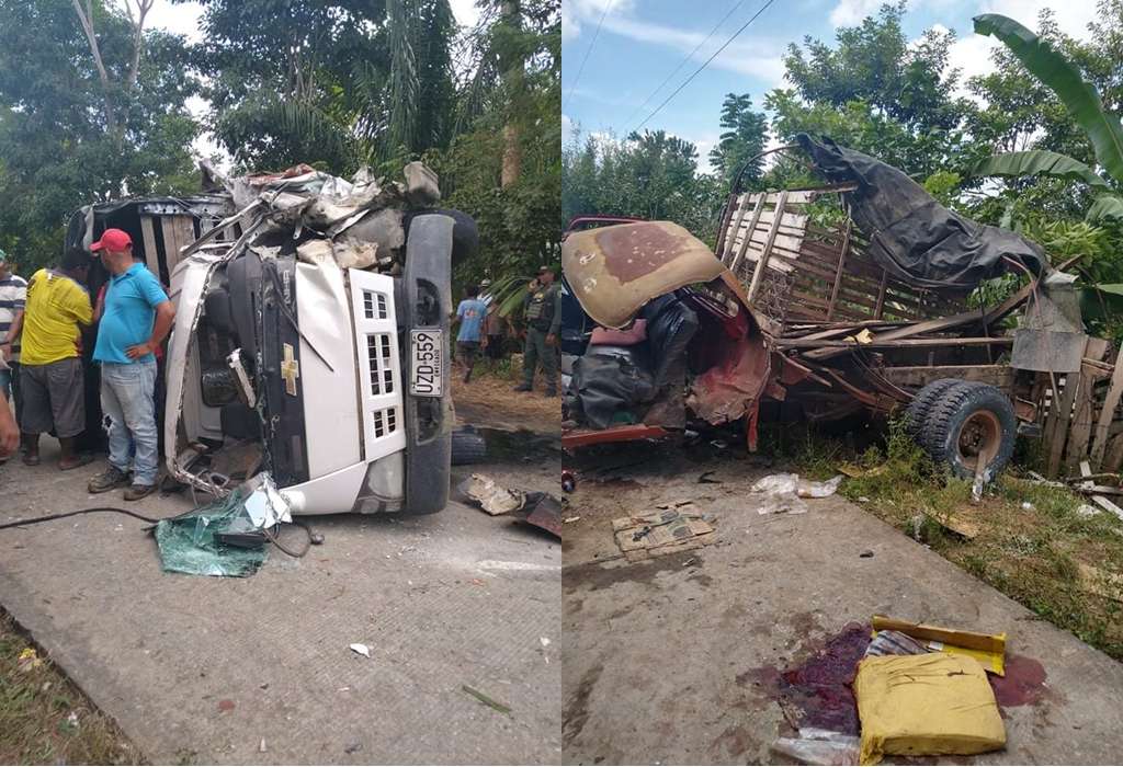 Carretera letal, varios heridos dejó violento choque en San Bernardo del Viento