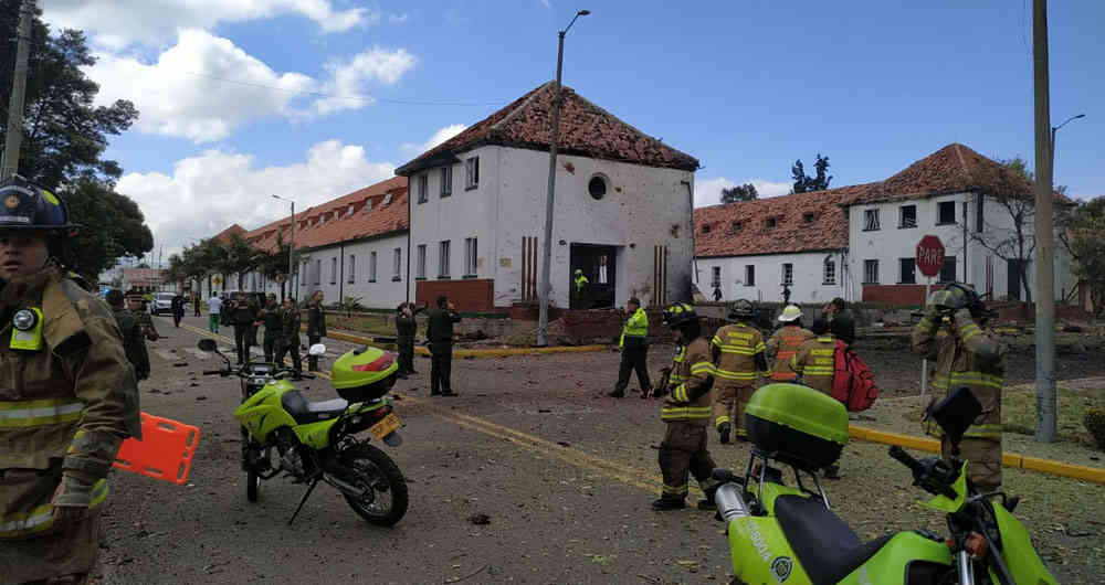 Hoy se cumple un año del atentado con carro bomba en la Escuela General Santander