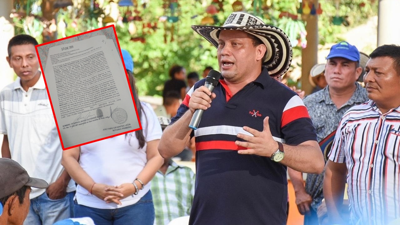 Declaración juramentada: prueba clave para demostrar que Stalin Madrigal no está inhabilitado para ejercer como Alcalde de San Andrés de Sotavento