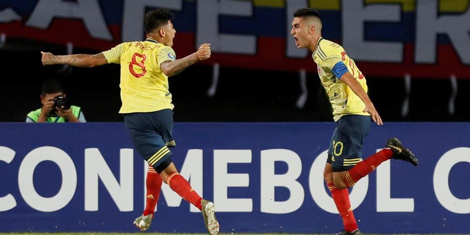 Garra y corazón: Colombia le remontó a Venezuela y definirá su clasificación ante Chile