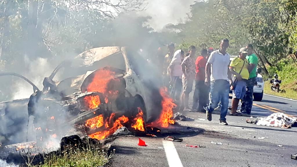 Invasión de carril habría sido la causa de accidente en la vía Montería – Arboletes