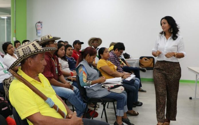 Alcaldía de Montería escucha a las comunidades indígenas para identificar necesidades