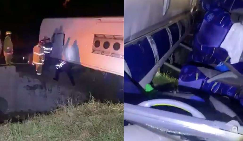 Seis muertos y más de 30 heridos dejo accidente de bus