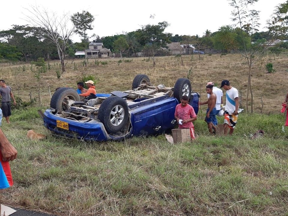 Se habría quedado dormido y se salió de la vía Sahagún – La Ye