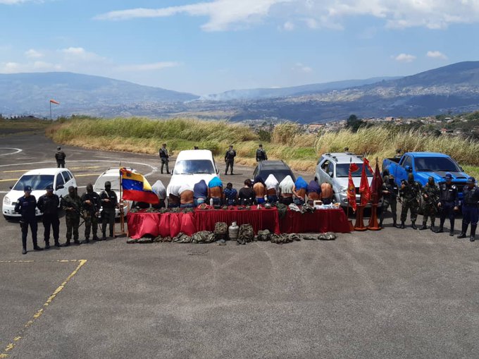 Cayeron 14 integrantes de Los Rastrojos en Venezuela