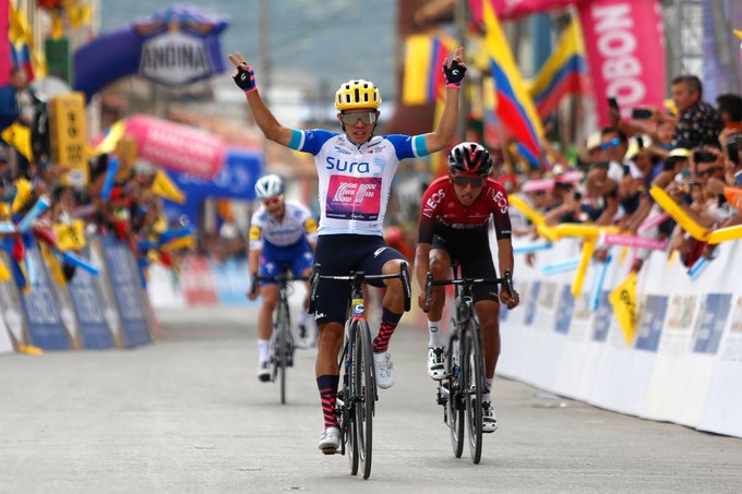 Así va el Tour Colombia 2020: Higuita ganó la cuarta etapa y es líder de la general