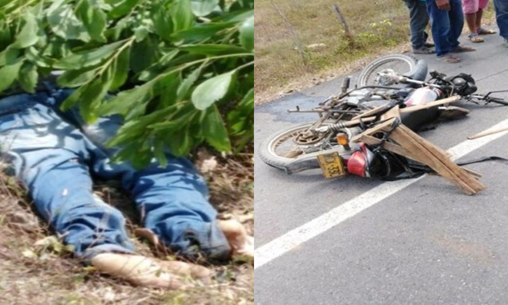 Choque de moto con carro dejó un hombre muerto y otro herido en San Carlos