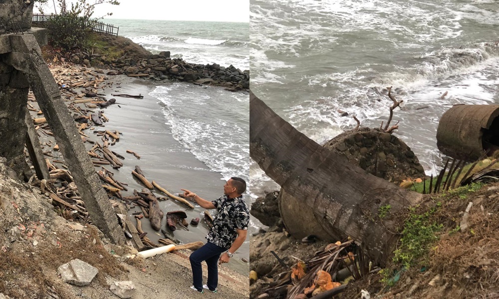 Puerto Escondido sin doliente, la erosión en el municipio crece a pasos agigantados