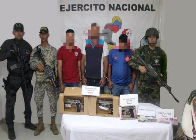 Cayeron guerrilleros del ELN que pretendían realizar actos terroristas durante el paro armado