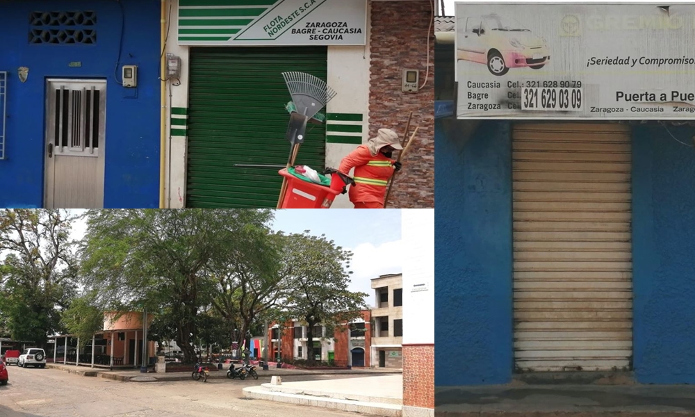 Así se ha vivido el primer día del paro armado en algunos municipios del Bajo Cauca