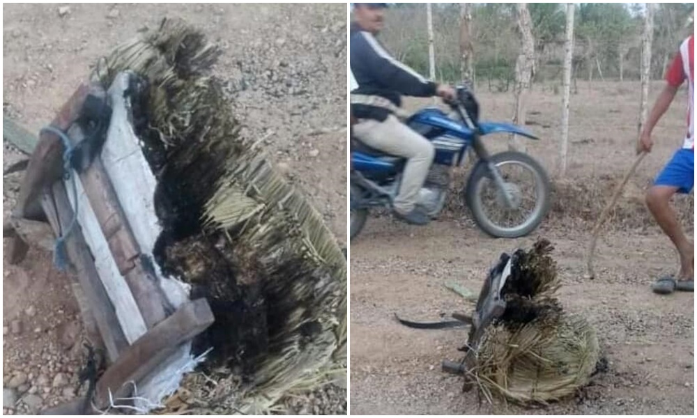 Por una herencia, casi queman a un hombre cuando iba en su burro en zona rural de Sahagún