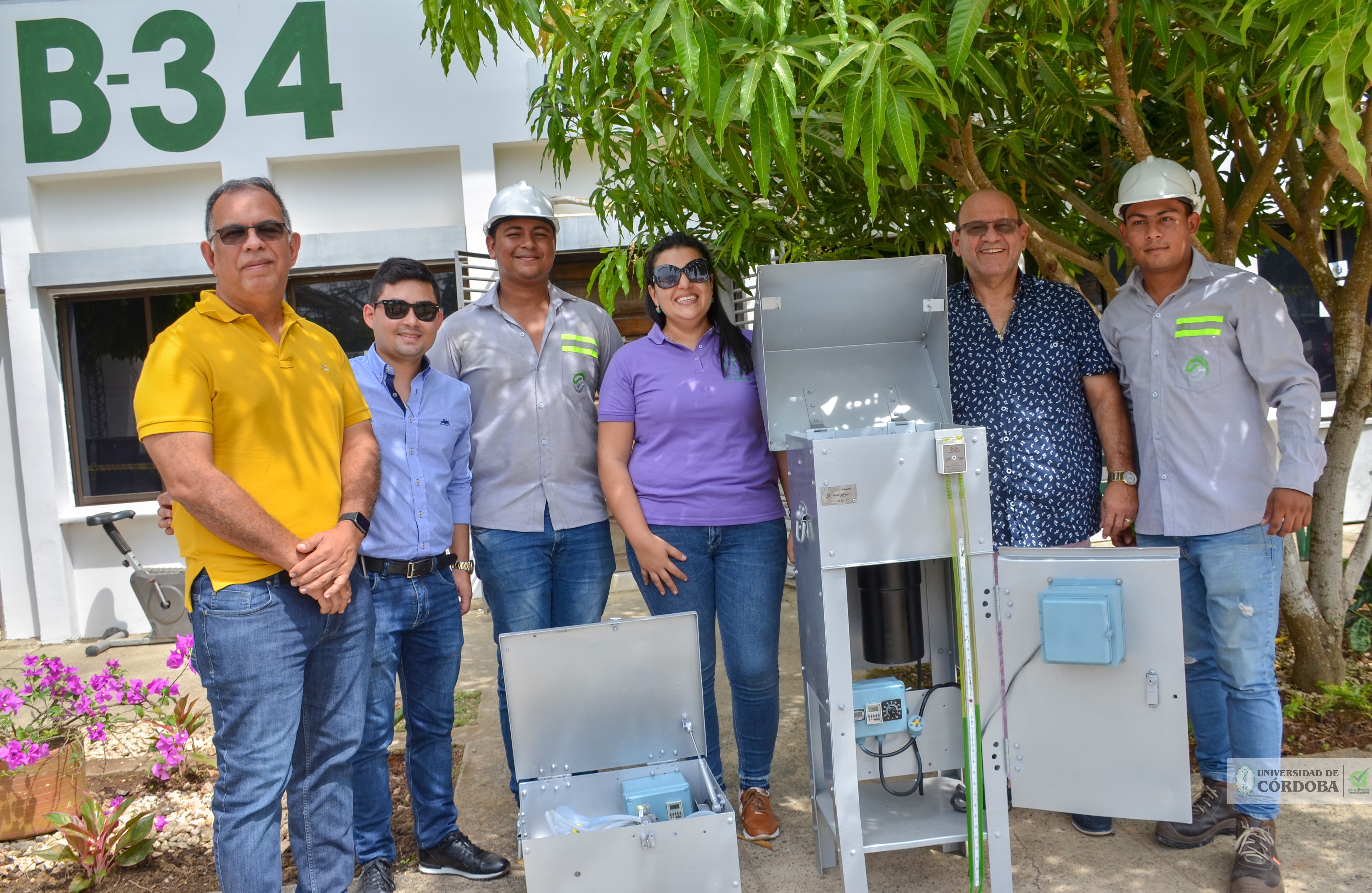 UniCórdoba recibe equipos de medición de calidad del aire