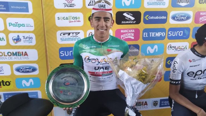 Molano le ganó en el sprint final al monteriano Álvaro Hodeg y se quedó con la segunda etapa del Tour Colombia
