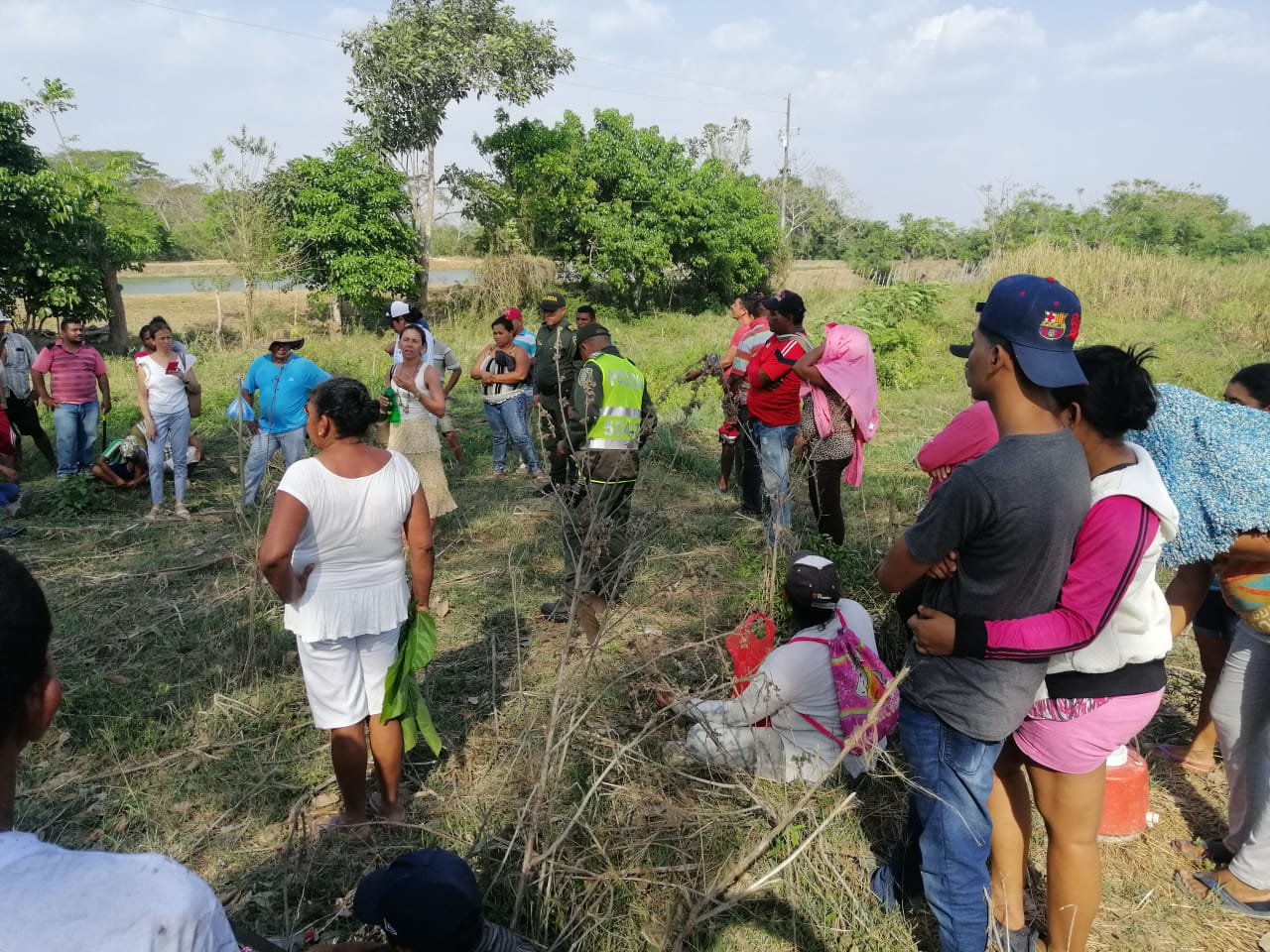 Alcalde de San Pelayo ha buscado a través del dialogo concertar con personas que invaden predios aledaños a la laguna de oxidación