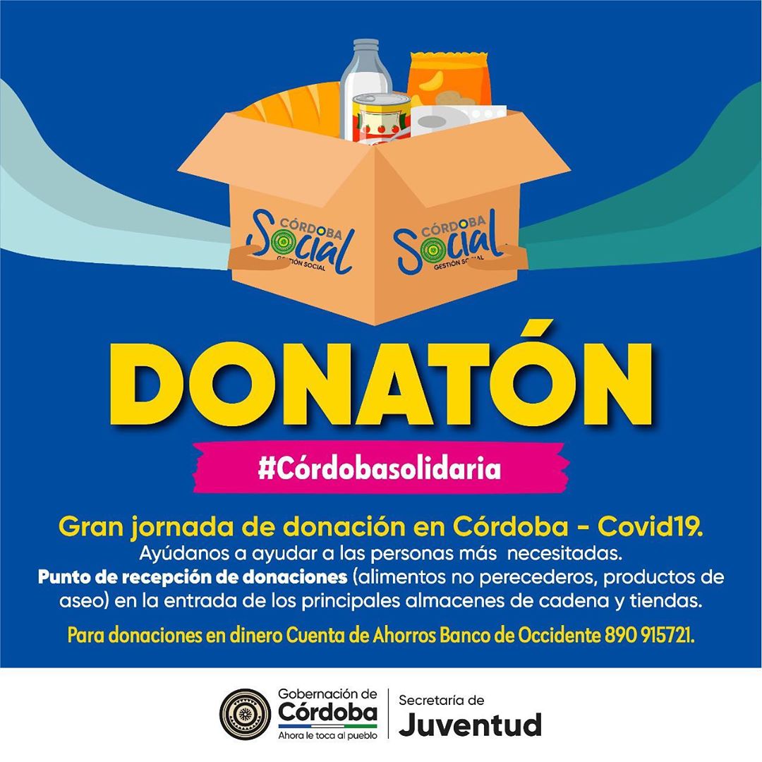 Coronavirus: Tú también puedes donar, únete a la ‘Donatón’ por Córdoba y ayuda al más necesitado