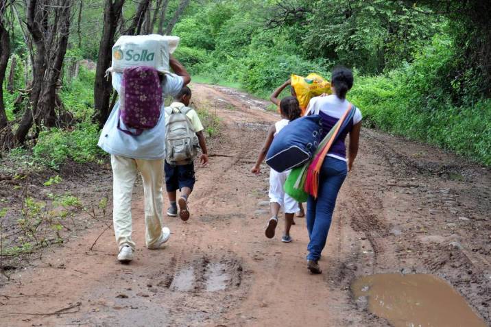 En San José de Uré, denuncian desplazamiento de varias familias campesinas