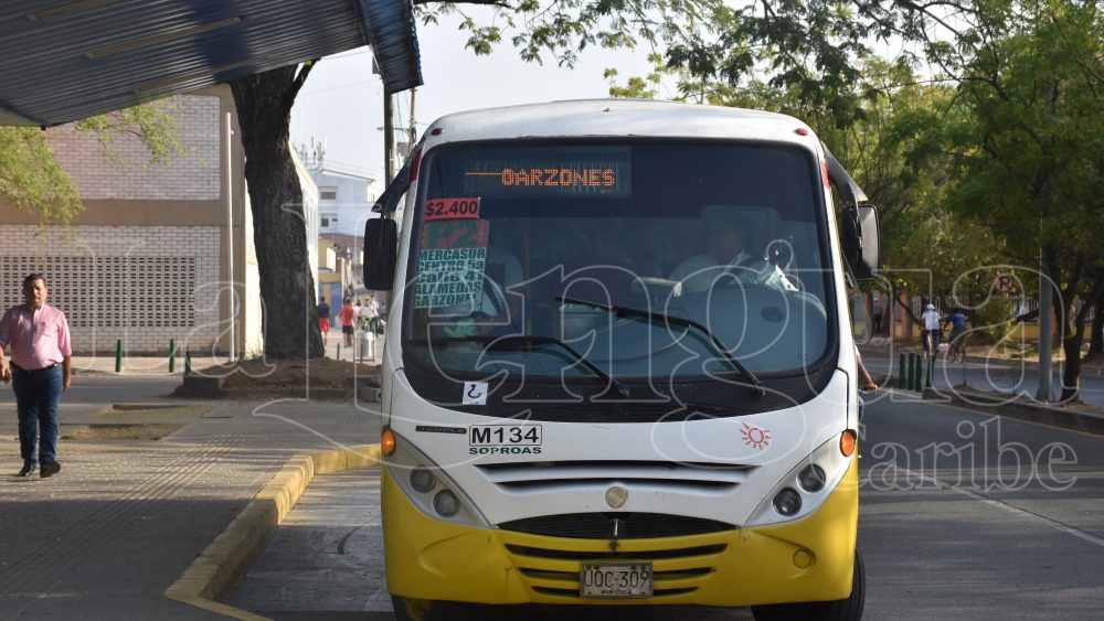 Qué no lo tome por sorpresa, desde este martes subió el pasaje en bus en Montería a $2.600 pesos