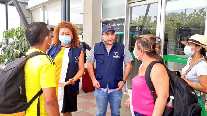 En el Aeropuerto Los Garzones no se implementa ningún control con la llegada de viajeros a la ciudad: Personero de Montería