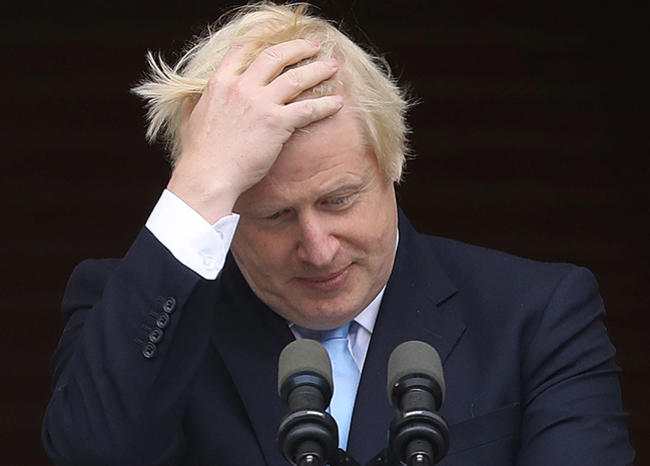 Boris Johnson, primer ministro británico, dio positivo por Covid-19