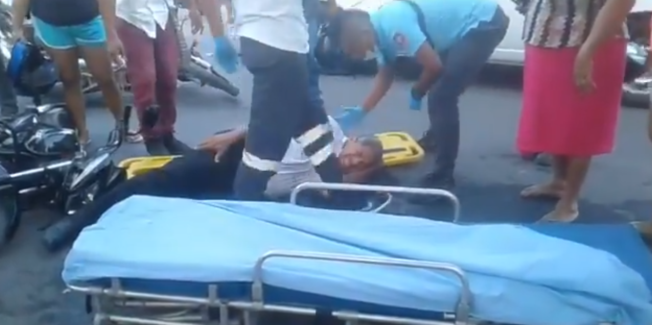 Adulto mayor resultó herido en accidente en la Margen Izquierda de Montería