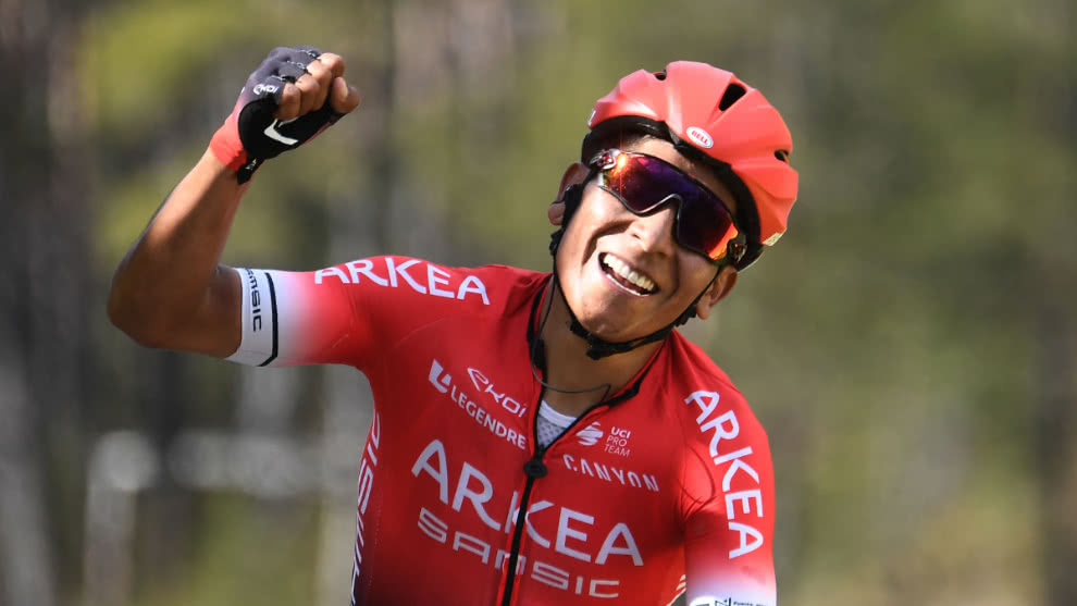 Inmenso, Nairo Quintana ganó la última etapa de la París-Niza