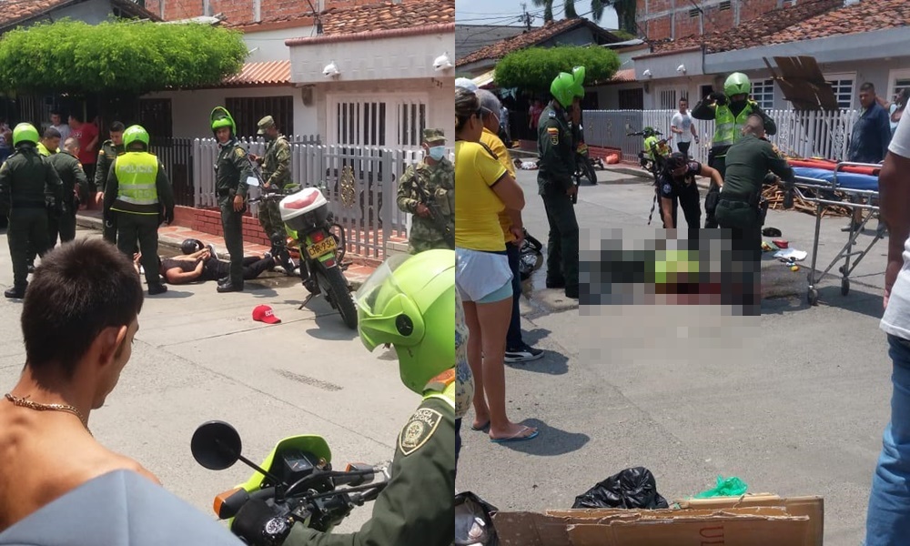 En plena cuarentena delincuentes balearon a policía