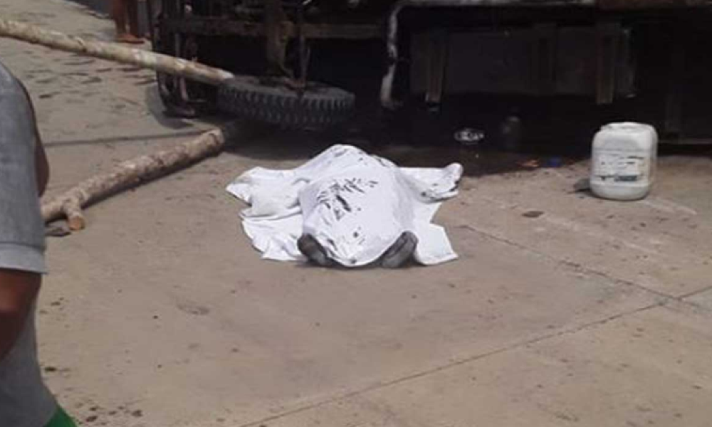 Un muerto dejó volcamiento de camión cisterna en Los Córdobas
