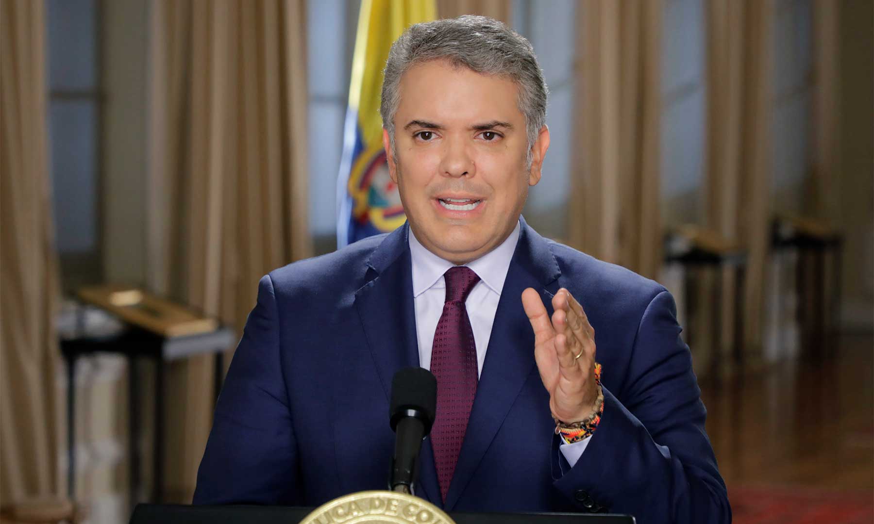 Duque aseguró que no permitirá saqueos o desmanes durante la cuarentena