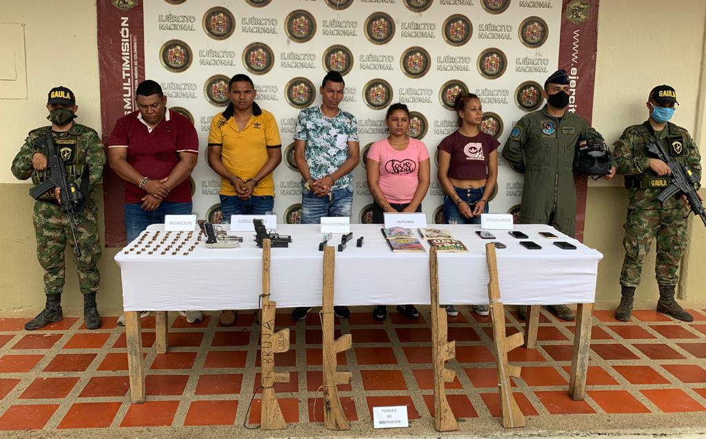 Ejército recuperó a cuatro menores que habrían sido reclutados por el Clan del Golfo en Córdoba