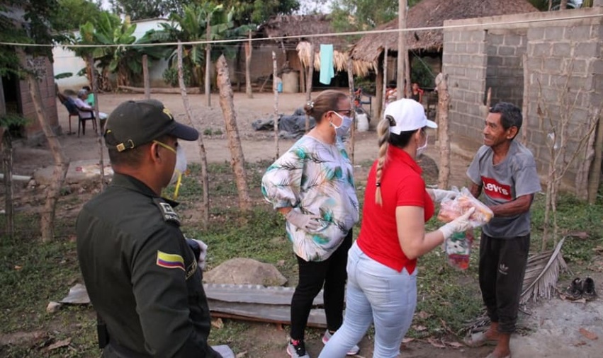 Gobernación envió ayudas humanitarias a familias afectadas por el vendaval en San Carlos