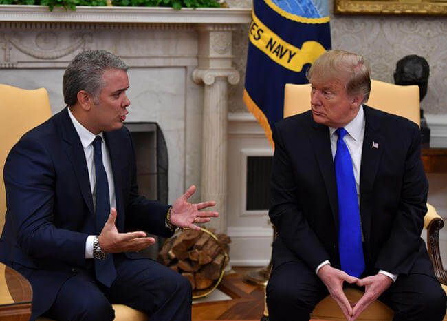 Estados Unidos aumentará las ayudas a Colombia por crisis sanitaria