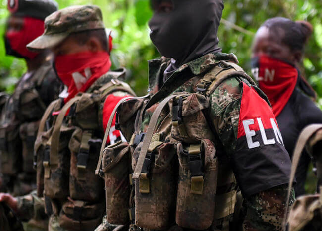 Supuesto paro armado decretado por el ELN emperezaría este 23 de febrero