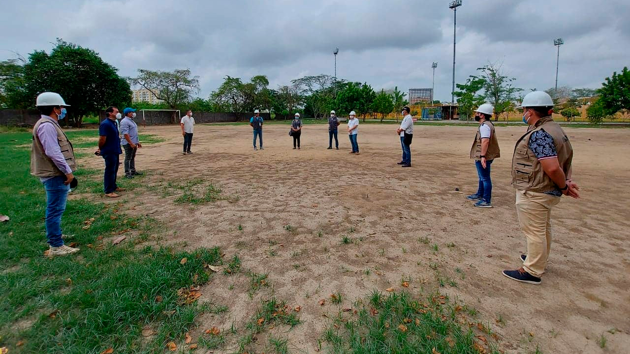 Alcaldía de Montería anunció que la próxima semana reinician las obras en el estadio de atletismo