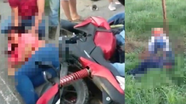 Violento choque de motocicletas en Mocarí dejó una mujer muerta