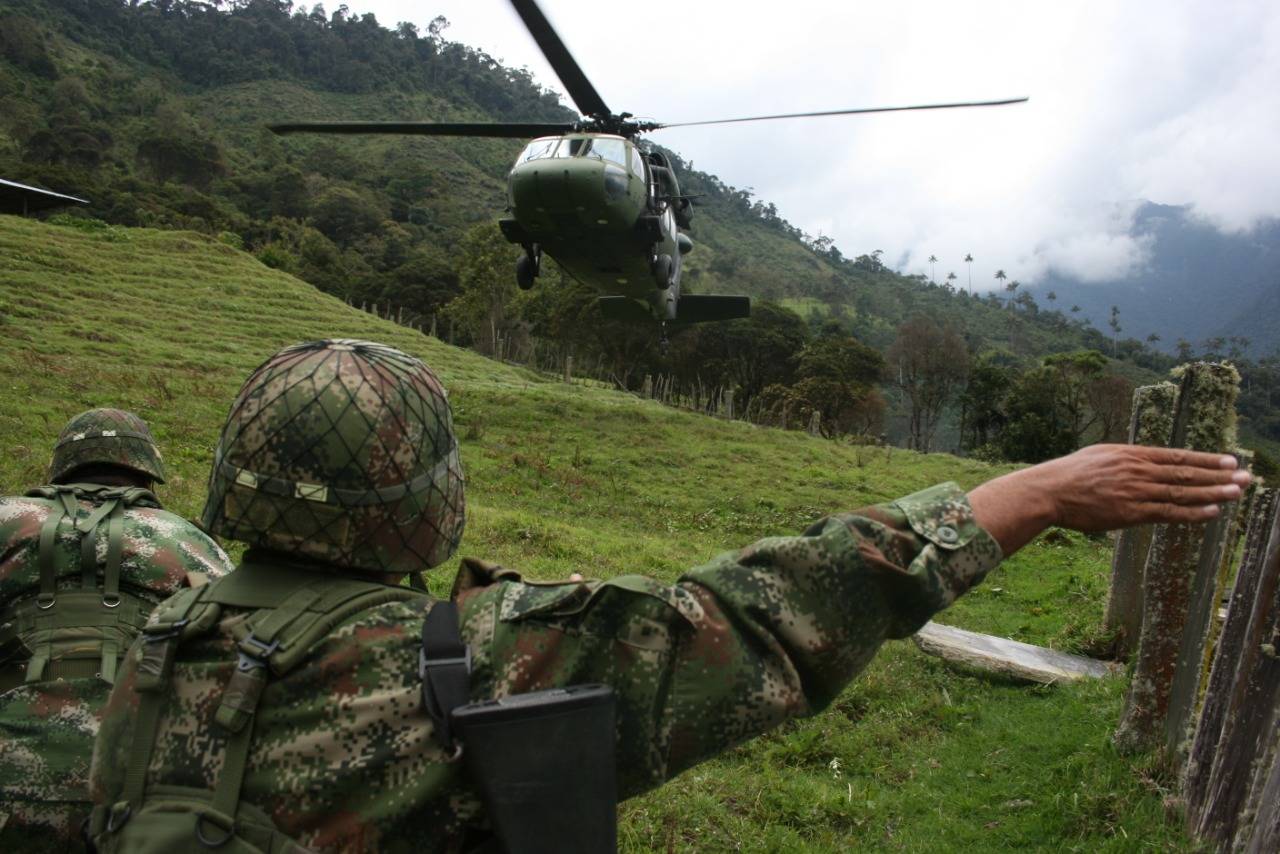Fuerzas Militares bombardearon campamento del ELN en el sur de Bolívar