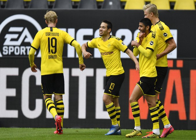 Regresó el fútbol en Europa: Dortmund goleó al Schalke por la Bundesliga