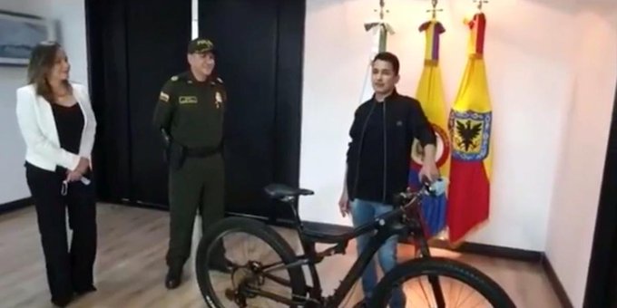 ‘Jorgito’ Celedón confirmó que recuperó su bicicleta