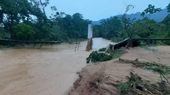 Tierralta, otro de los municipios de Córdoba que sufrió afectaciones con el torrencial aguacero
