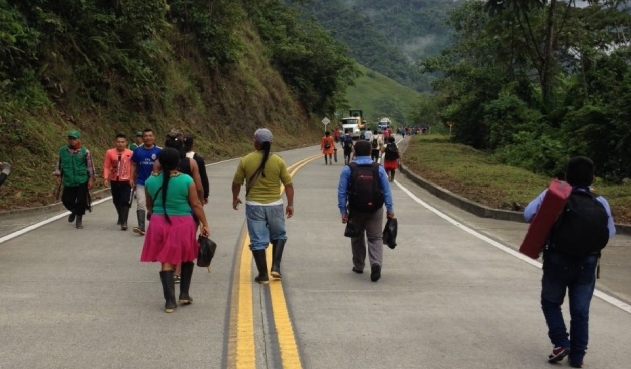 Más de 1.300 desplazados en Chocó por enfrentamientos entre grupos armados