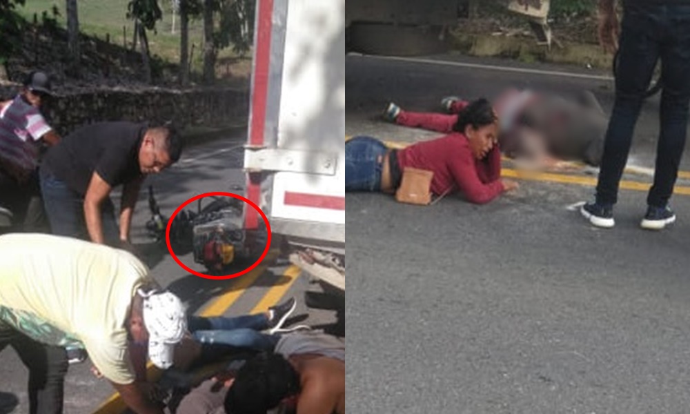Un muerto y un herido dejó aparatoso accidente de tránsito en Los Córdobas